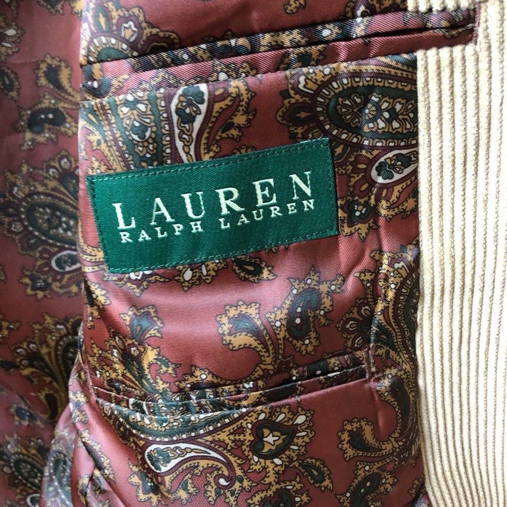 Men Ralph Lauren corduroy blazer - Picture 3 of 3